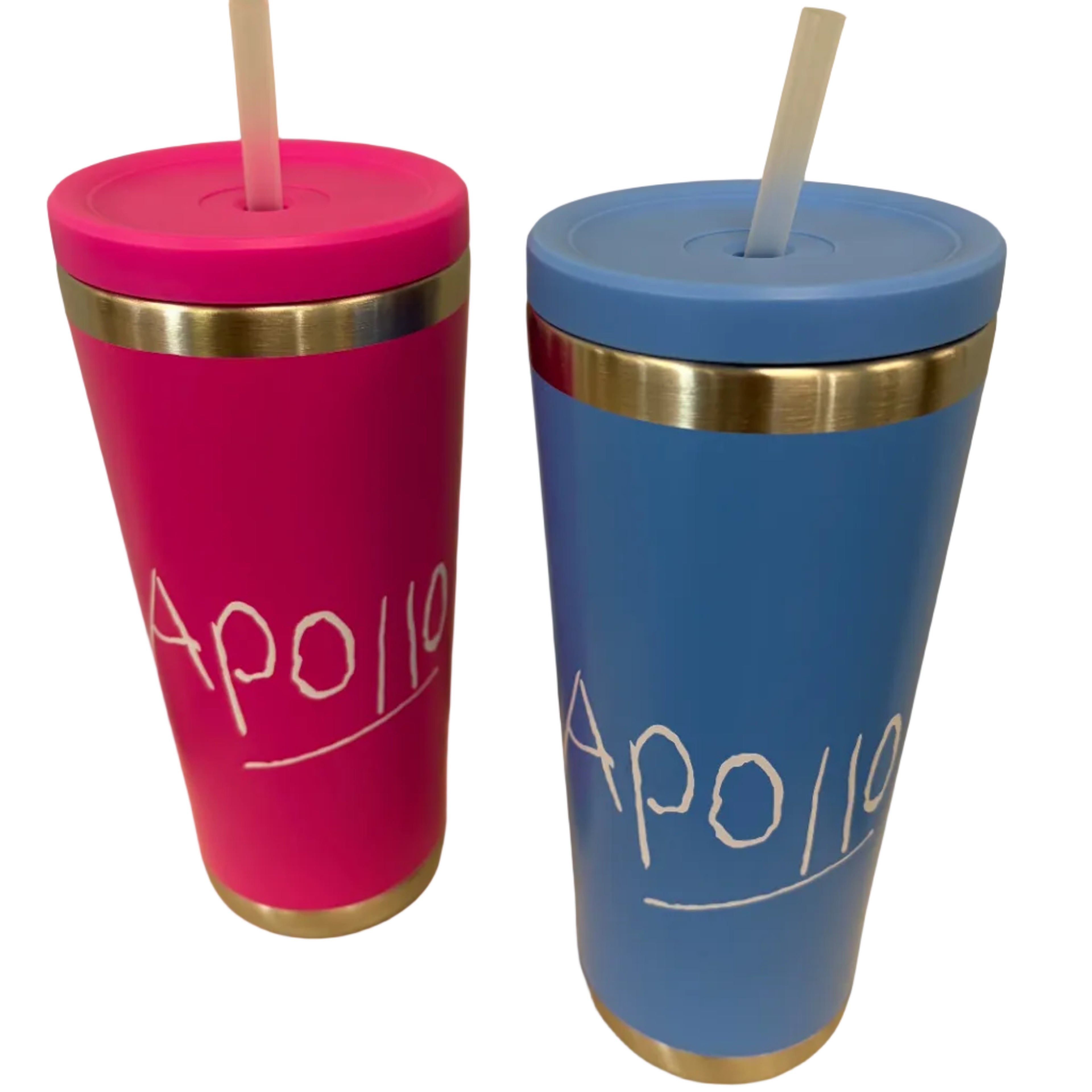 Apollo Water Bottle with Straw