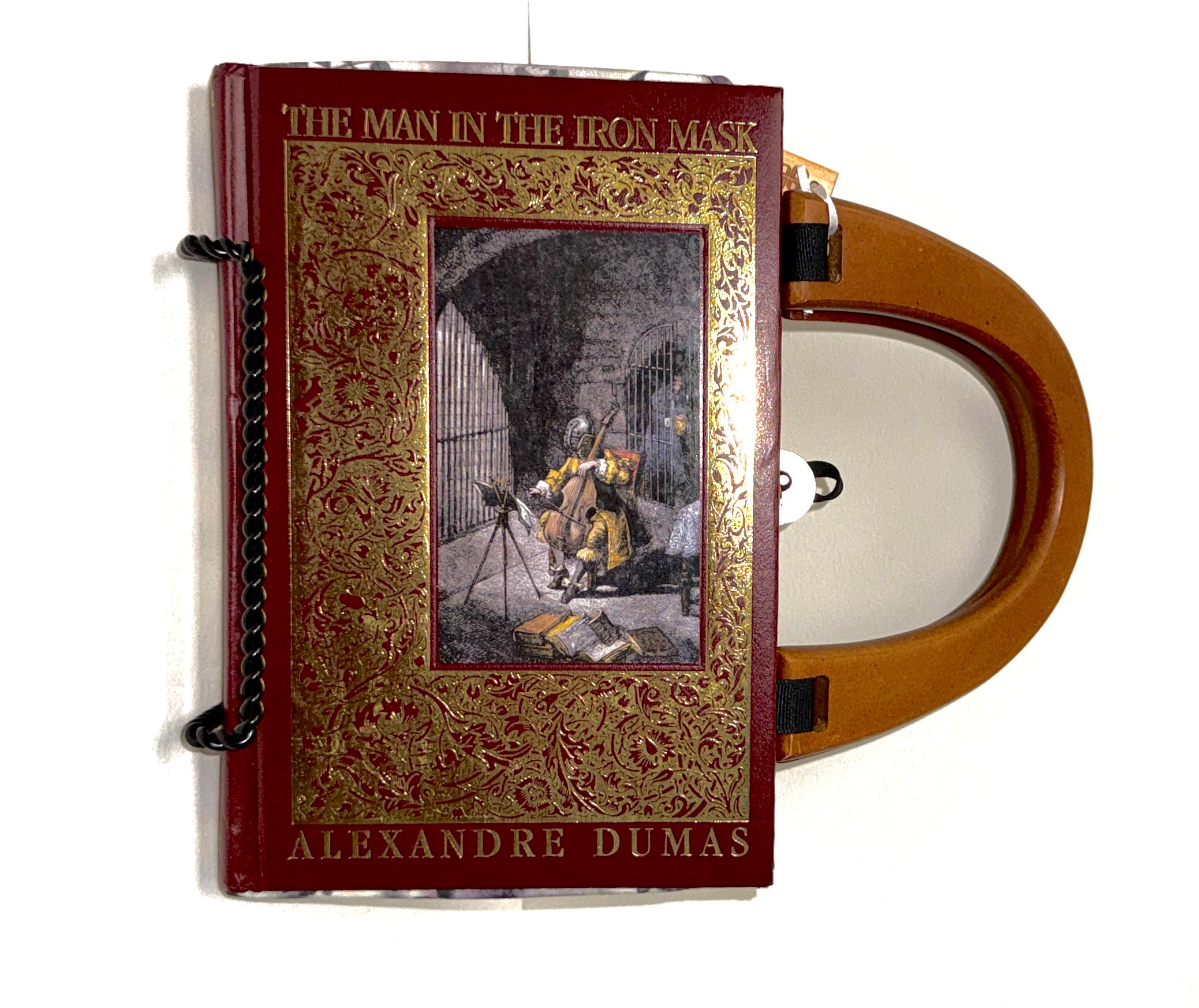 The Man in the Iron Mask Book Clutch