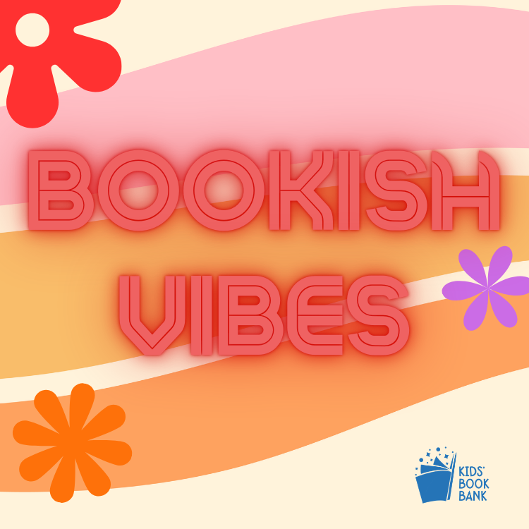 Kids' Book Bank "Bookish Vibes" Vinyl Sticker