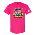 "Just a Girl Who Loves Books" Short-Sleeve T-Shirt