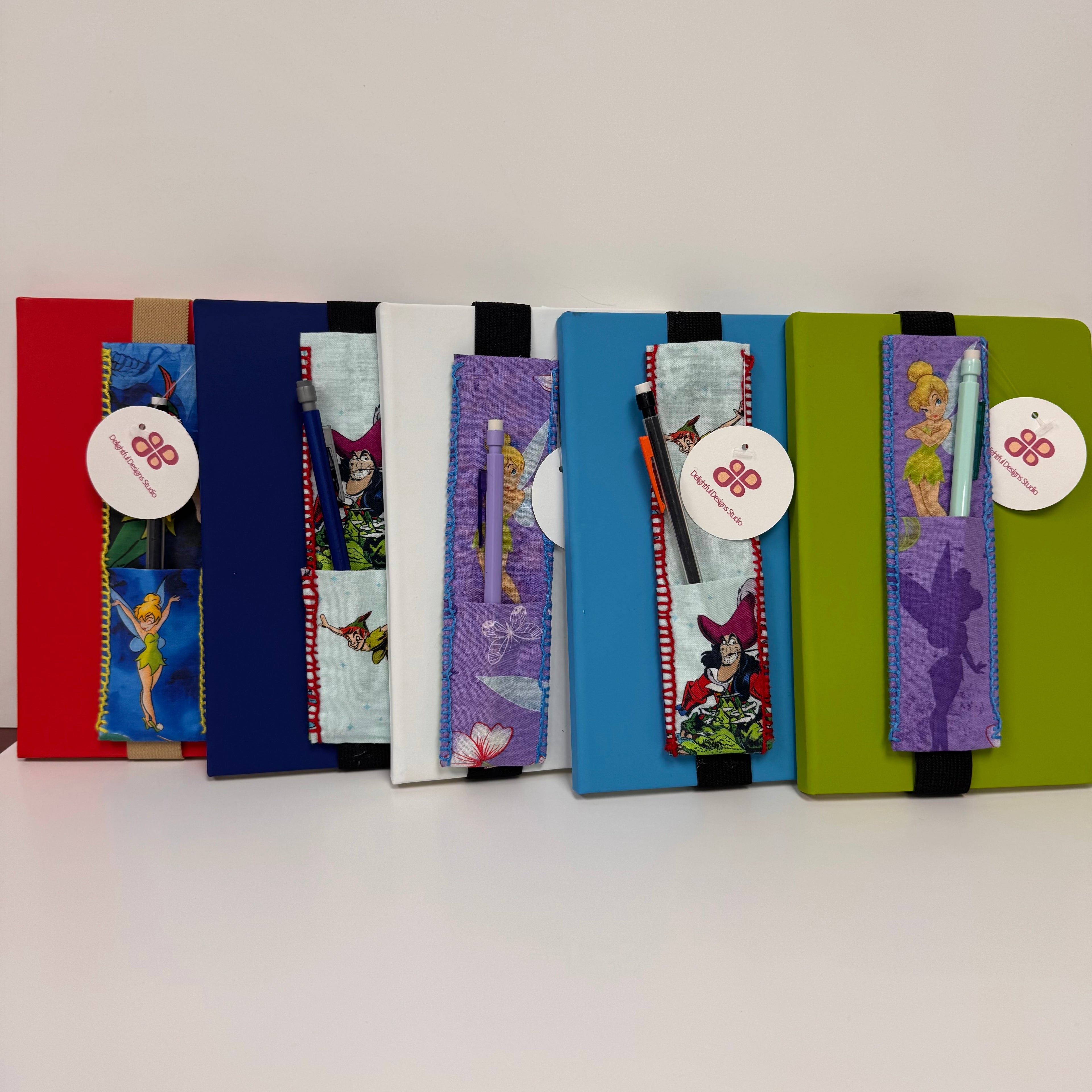 Notebook with "Peter Pan" Pencil Strap